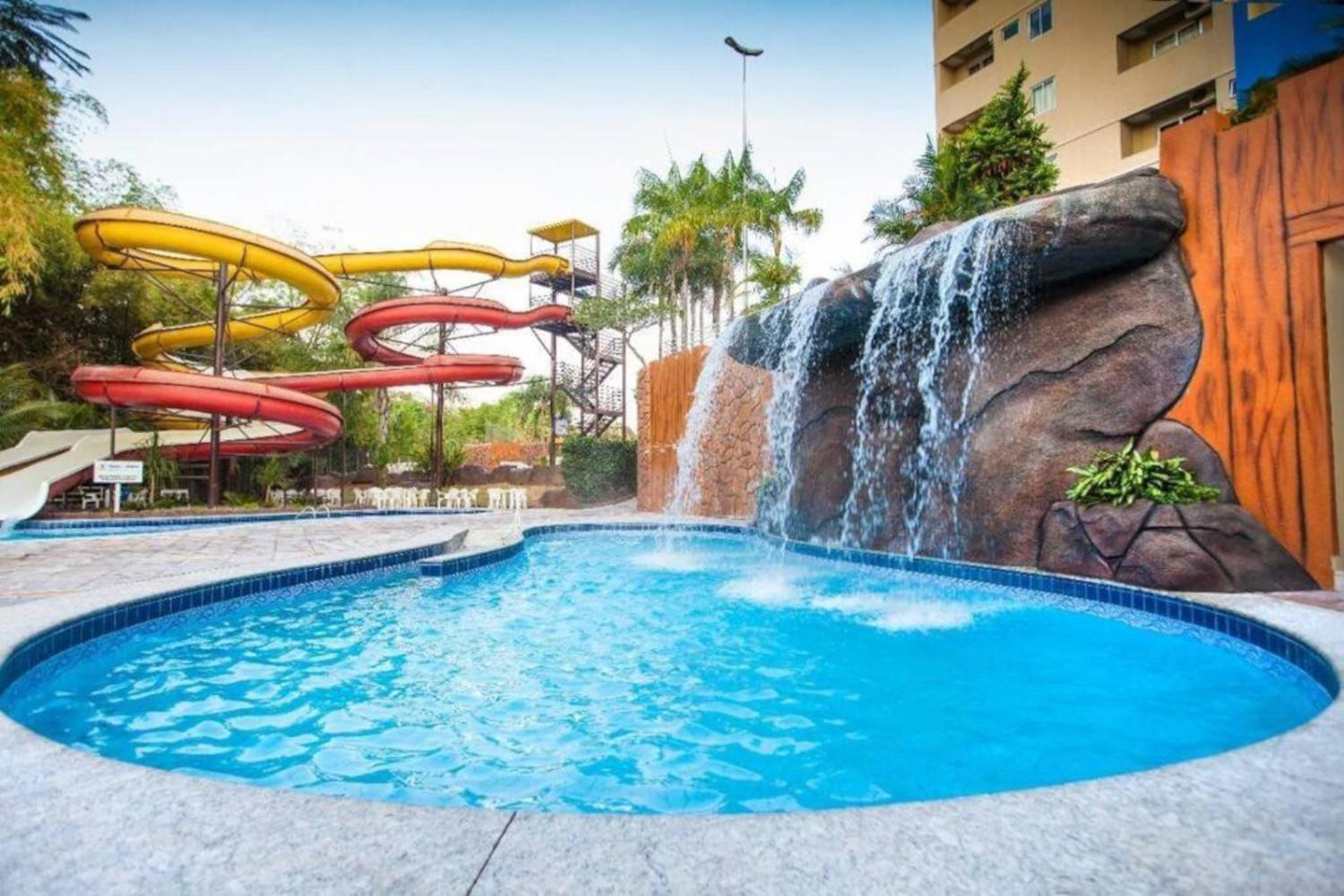 Caldas Novas, Golden Dolphin Grand Hotel, Quarto Sala Cozinha Aconchegante, Ap 361 Exterior foto